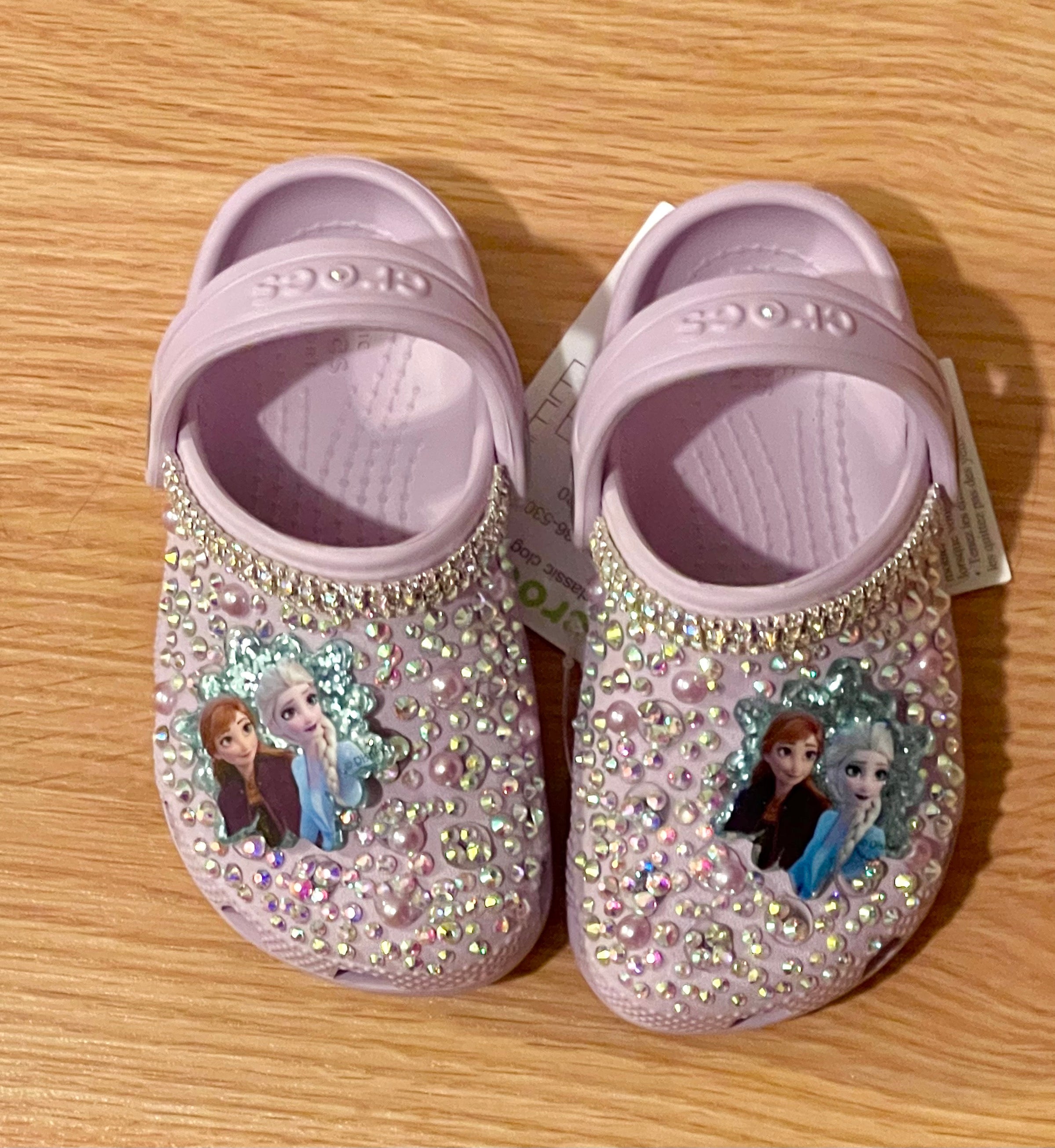 CUSTOM hotsell GIRL CROCS